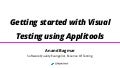 Getting started with Visual Testing using Applitools - @TPC, Feb2020