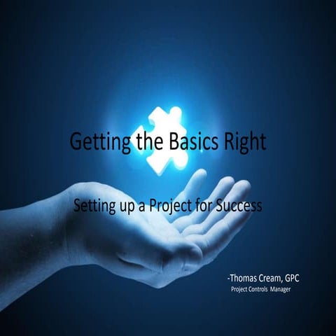 Getting the basics right