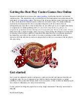 game slot machine free online