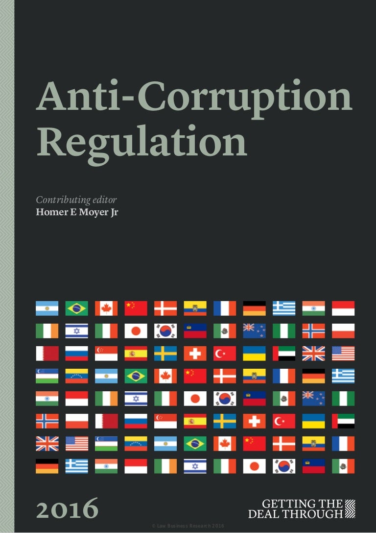 Getting The Deal Through AntiCorruption Regulation 2016
