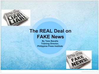 Getting the Lowdown on Fake News 