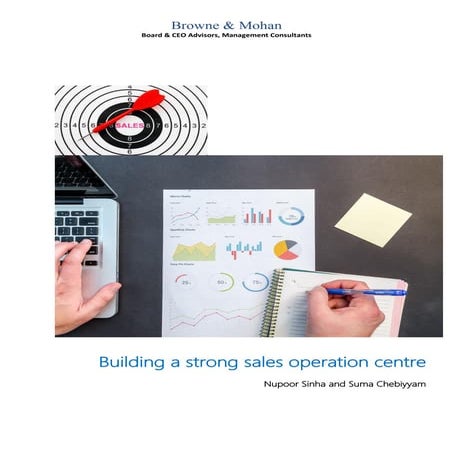 Building a strong sales operation centre