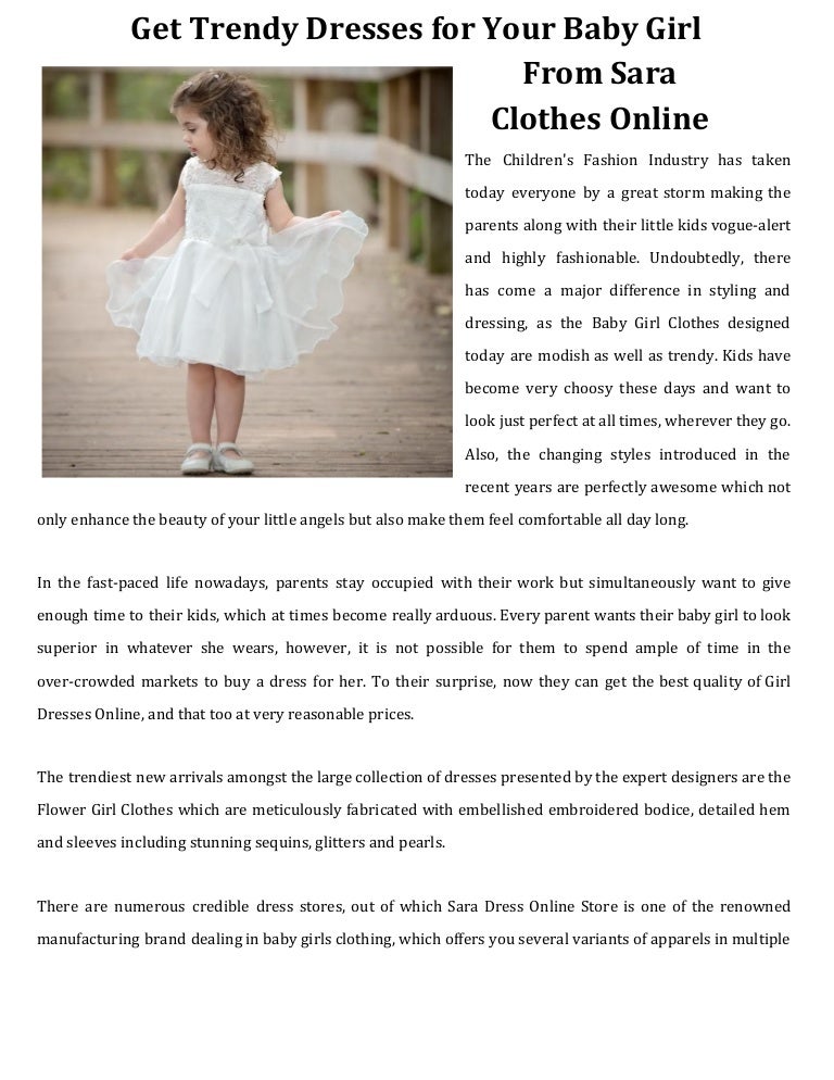 sara clothes online