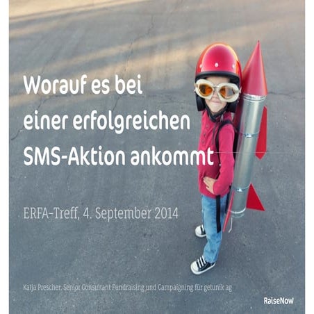 Worauf es bei einer erfolgreichen SMS-Aktion ankommt