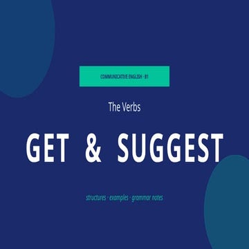 Grammar get | PPTX
