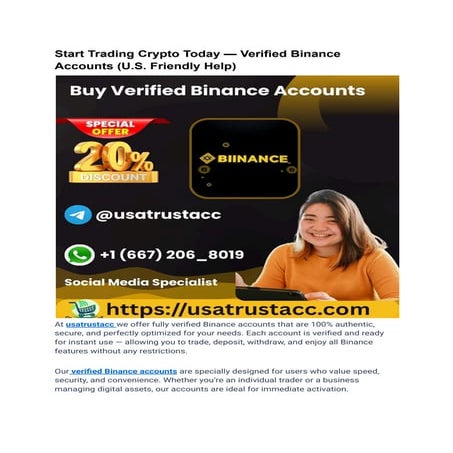 Get Verified on Binance — Step-by-Step Help for U.S. Users.pdf