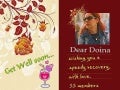 Get Well Soon,Doina!