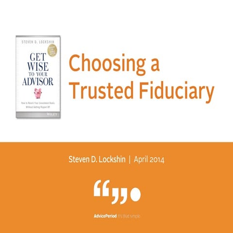 Get Wise to Your Advisor