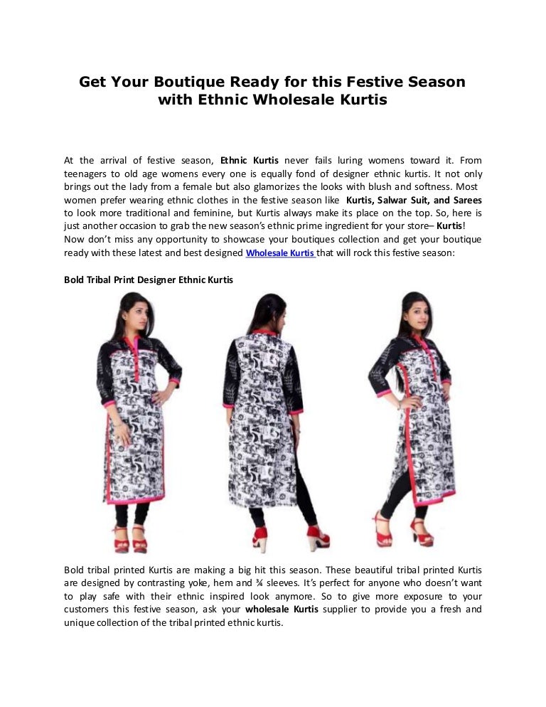 ethnic wholesale kurtis