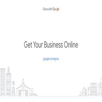 Get Your Business Online with Google