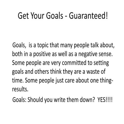 Get your goals_-_april_1,_2012