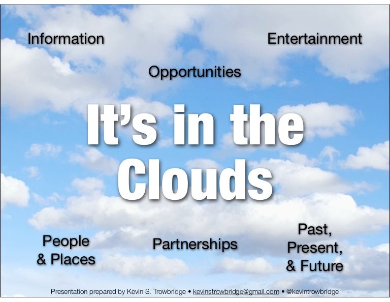 Get Your Head in the Clouds