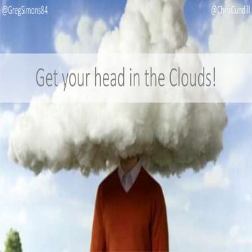 Get your head in the clouds! - Swansea Con 2016