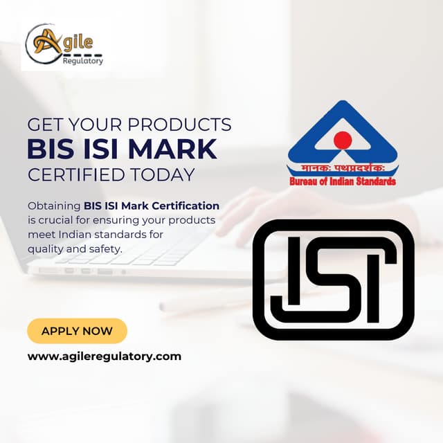 Get BIS ISI Mark Certification for Your Products