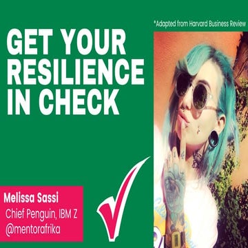 Get Your Resilience in Check