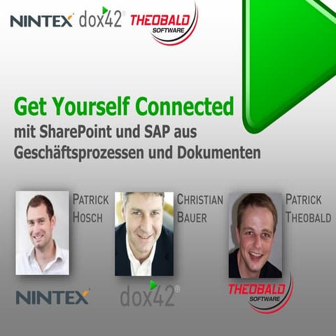 Get Yourself Connected - mit SharePoint und SAP aus Geschäftsprozessen und Do...