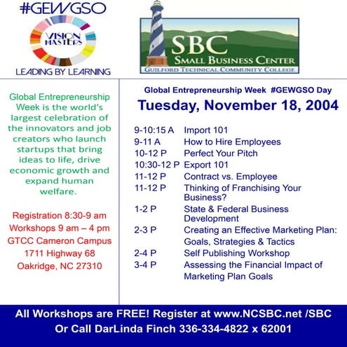 #GEWGSO Day 11.18.14