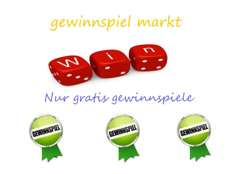 Gewinnspiel markt