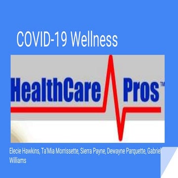 COVID-19 Wellness
