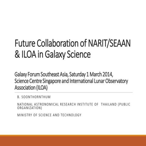 ILOA Galaxy Forum SEA Indonesia -- Durst | PPSX
