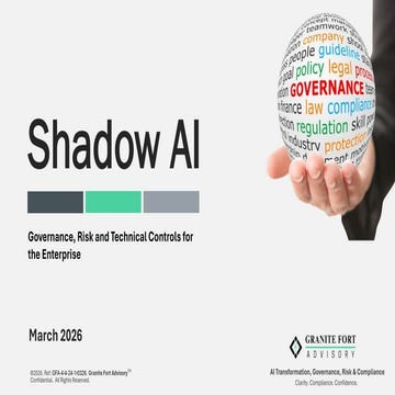 Granite Fort Advisory - Shadow AI in the enterprise | PDF