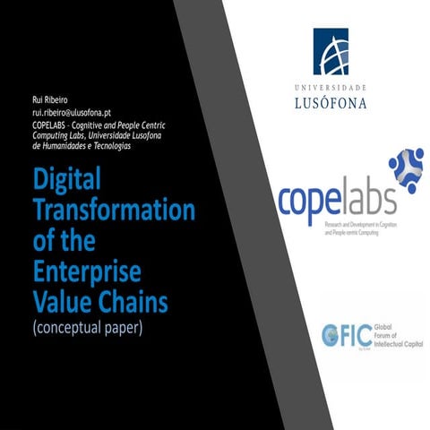 Digital Transformation of the Enterprise Value Chains