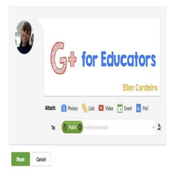 G+ for educators