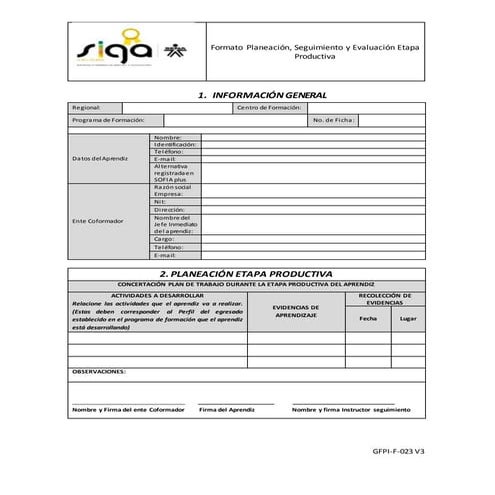 Gfpi f-023 formato-planeacion_seguimiento_y_evaluacion_etapa_productiva ...