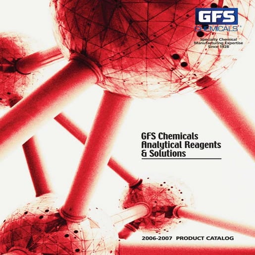 Gfs reagents solutions-brochure