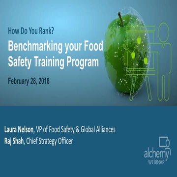 How do you rank? Benchmark Your Food Safety Program