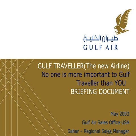 Gulf Air Traveler