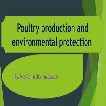 Poultry production and environmental protection.pptx