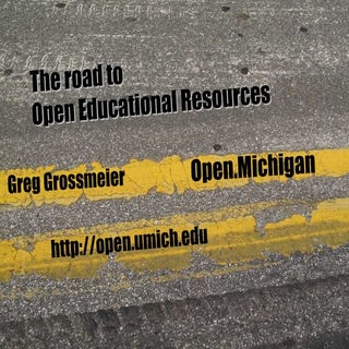 The Road to Open Educational Resources