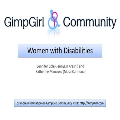 GimpGirl Community Virtual Praxis II Event Slides