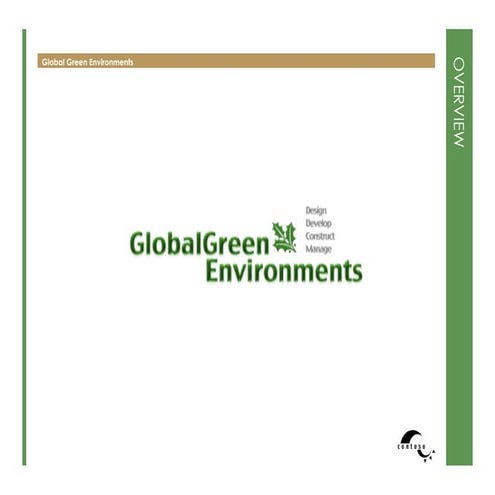 Global Green Environments Book Overview 