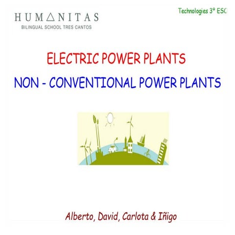 Non - Conventional Power Plants