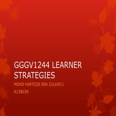 GGGV1244 learner strategies 3
