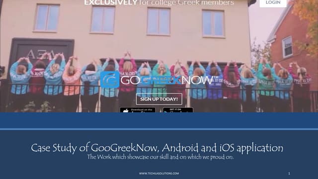 GGN Android and iOS Application case study