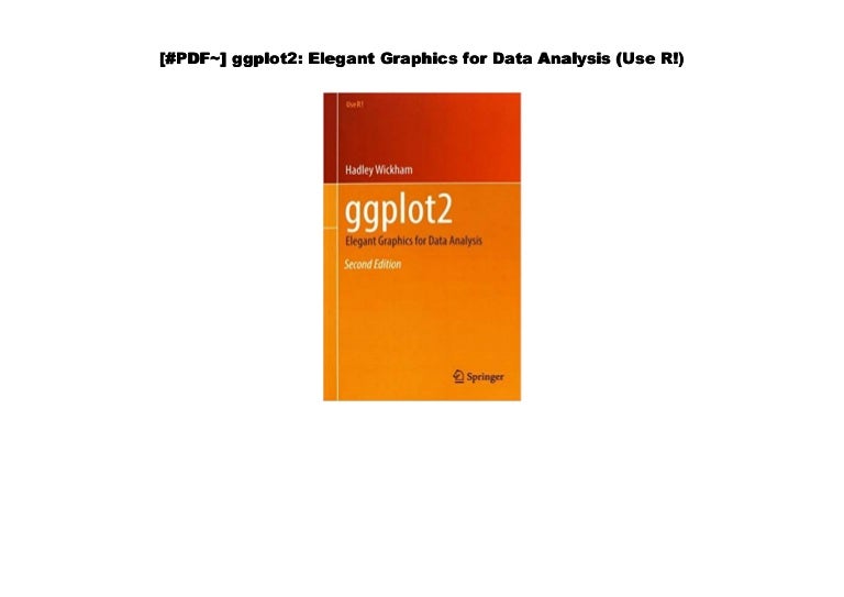 PDF Télécharger ggplot2 elegant graphics for data analysis Gratuit PDF