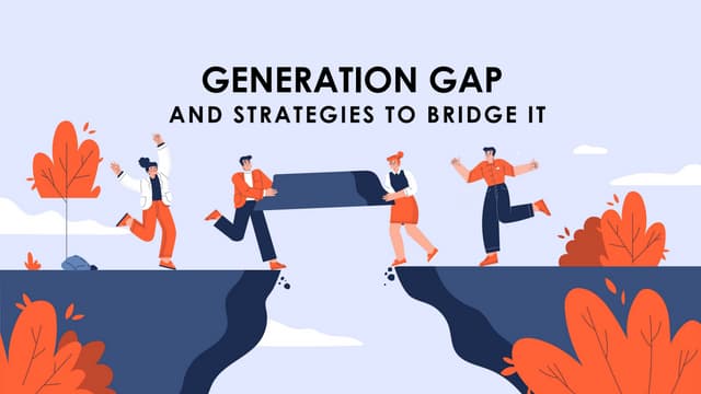 THE GENERATION GAP | PPTX