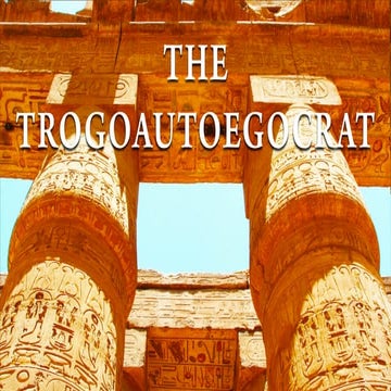 Title: Gurdjieff's Hydrogens Seminar #17: The Trogoautoegocrat