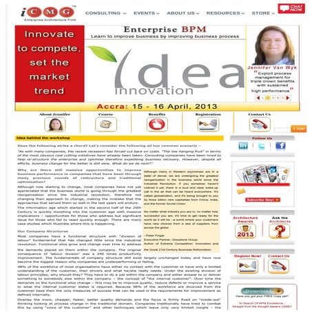 Enterprise BPM workshop in Accra, Ghana