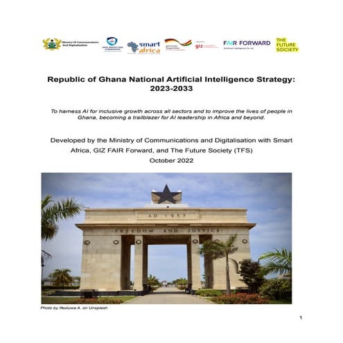 Ghana's National Artificial Intelligence Strategy 2023 - 2033.pdf