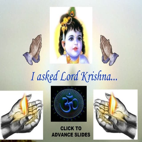 Ghanshyam asked to_krishna