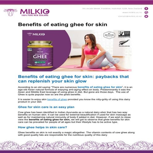 Ghee for skin | PDF