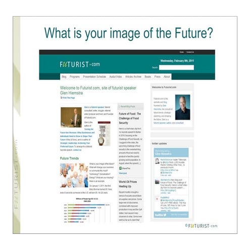 Future of Health Care, by Glen Hiemstra, Futurist.com