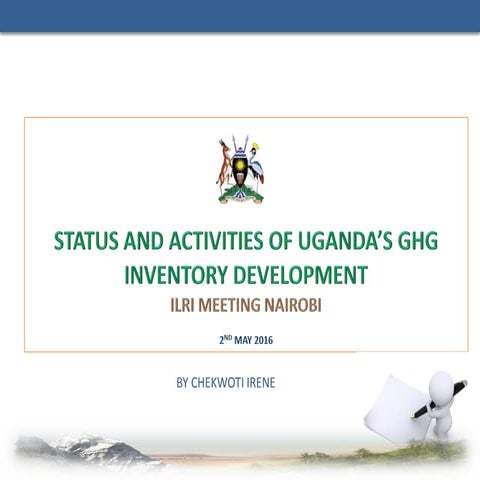 GHG inventory uganda status  activites  3rd May