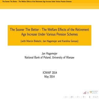 EmerytGRAPE presentation at EcoMod2014