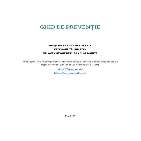 Ghid de preventie