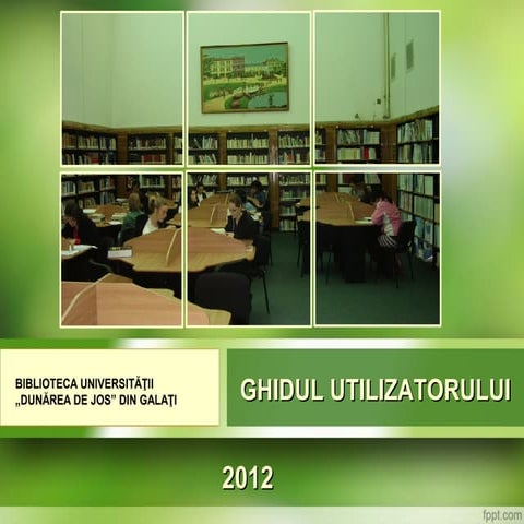 Ghidul utilizatorului BUDJG 2012